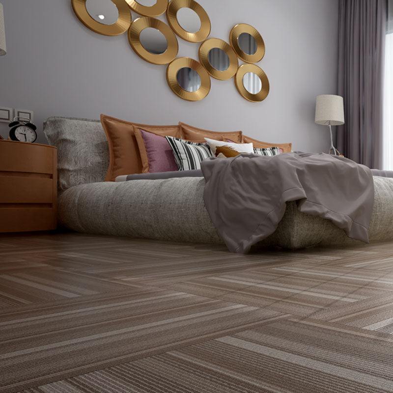 Frendorf | Peel- und Stick-Bodenbelag Vinyl Quadrat Marmor Druck Innenboden Vinyl