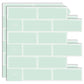 Frendorf | Plastik Peel & Stick U-Bahnfliese Modern Einfach Peel & Stick U-Bahnfliese