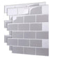 Frendorf | Plastik Peel & Stick U-Bahnfliese Modern Einfach Peel & Stick U-Bahnfliese