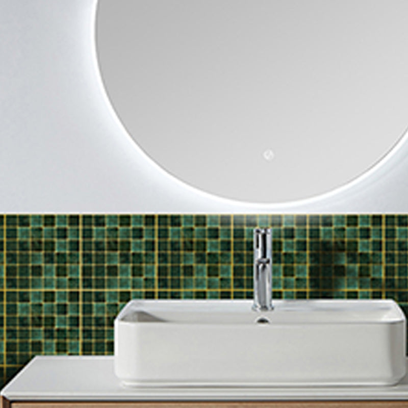 Frendorf | Mosaikfliesen Tapete PVC Quadratische Form Abzieh- und Klebefliesen