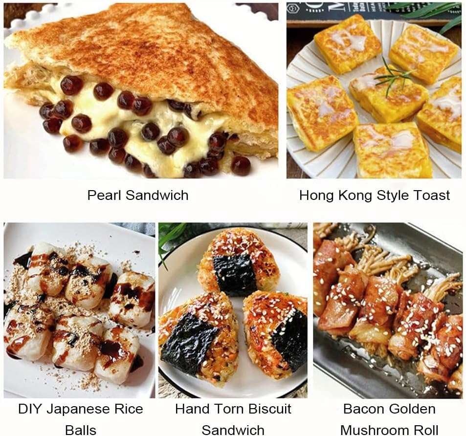 Frendorf | 2-in-1 Sandwichmaker & Toaster | Antihaftbeschichtete Auto-Verschlussplatten für schnelle Frühstücke, Snacks & einfache Reinigung