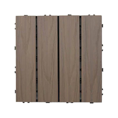 Frendorf | Moderne Bodenplatten Outdoor Wasserfest Rechteckige Holzterrassendielen