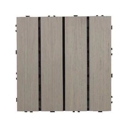 Frendorf | Moderne Bodenplatten Outdoor Wasserfest Rechteckige Holzterrassendielen