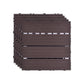 Frendorf | 11 Pack 12" X 12" Quadratische Deck-/Terrassenfliesen Snap Fit für Außenpatiofliesen