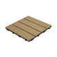 Frendorf | 11 Pack 12" X 12" Quadratische Deck-/Terrassenfliesen Snap Fit für Außenpatiofliesen