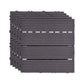 Frendorf | 11 Pack 12" X 12" Quadratische Deck-/Terrassenfliesen Snap Fit für Außenpatiofliesen