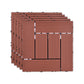 Frendorf | 11 Pack 12" X 12" Quadratische Deck-/Terrassenfliesen Snap Fit für Außenpatiofliesen