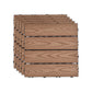 Frendorf | 11 Pack 12" X 12" Quadratische Deck-/Terrassenfliesen Snap Fit für Außenpatiofliesen