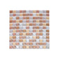 Frendorf | Kunststoff Peel & Stick Mosaikfliese Wasserdichte Peel & Stick Mosaikfliese mit quadratischer Form