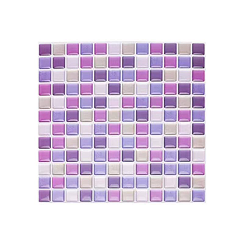 Frendorf | Kunststoff Peel & Stick Mosaikfliese Wasserdichte Peel & Stick Mosaikfliese mit quadratischer Form