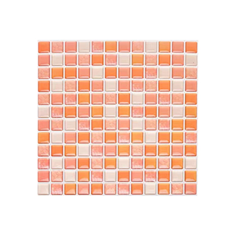 Frendorf | Kunststoff Peel & Stick Mosaikfliese Wasserdichte Peel & Stick Mosaikfliese mit quadratischer Form