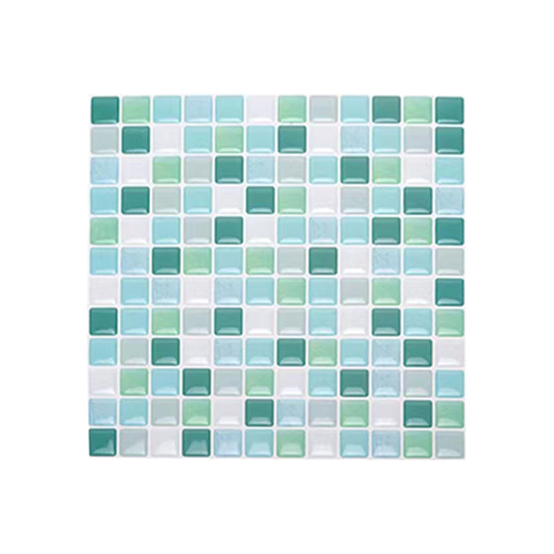 Frendorf | Kunststoff Peel & Stick Mosaikfliese Wasserdichte Peel & Stick Mosaikfliese mit quadratischer Form