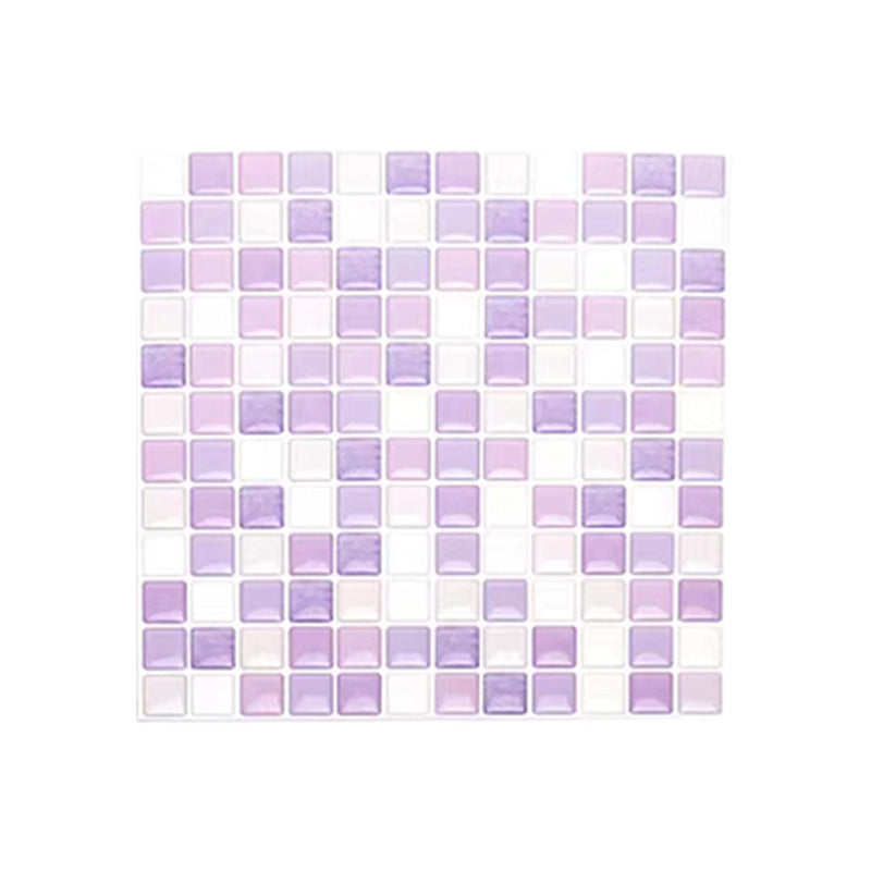 Frendorf | Kunststoff Peel & Stick Mosaikfliese Wasserdichte Peel & Stick Mosaikfliese mit quadratischer Form
