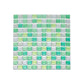 Frendorf | Kunststoff Peel & Stick Mosaikfliese Wasserdichte Peel & Stick Mosaikfliese mit quadratischer Form