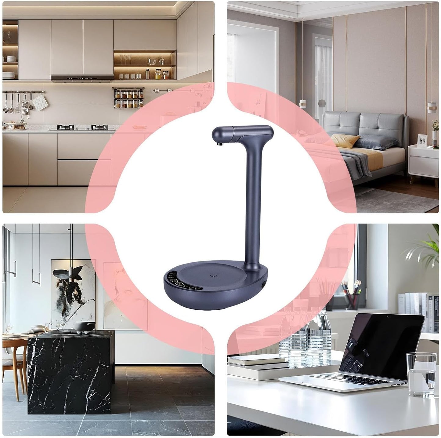 Frendorf | Elektrischer Desktop-Wasserdispenser 5-Gallonen-Pumpe – Aqualis