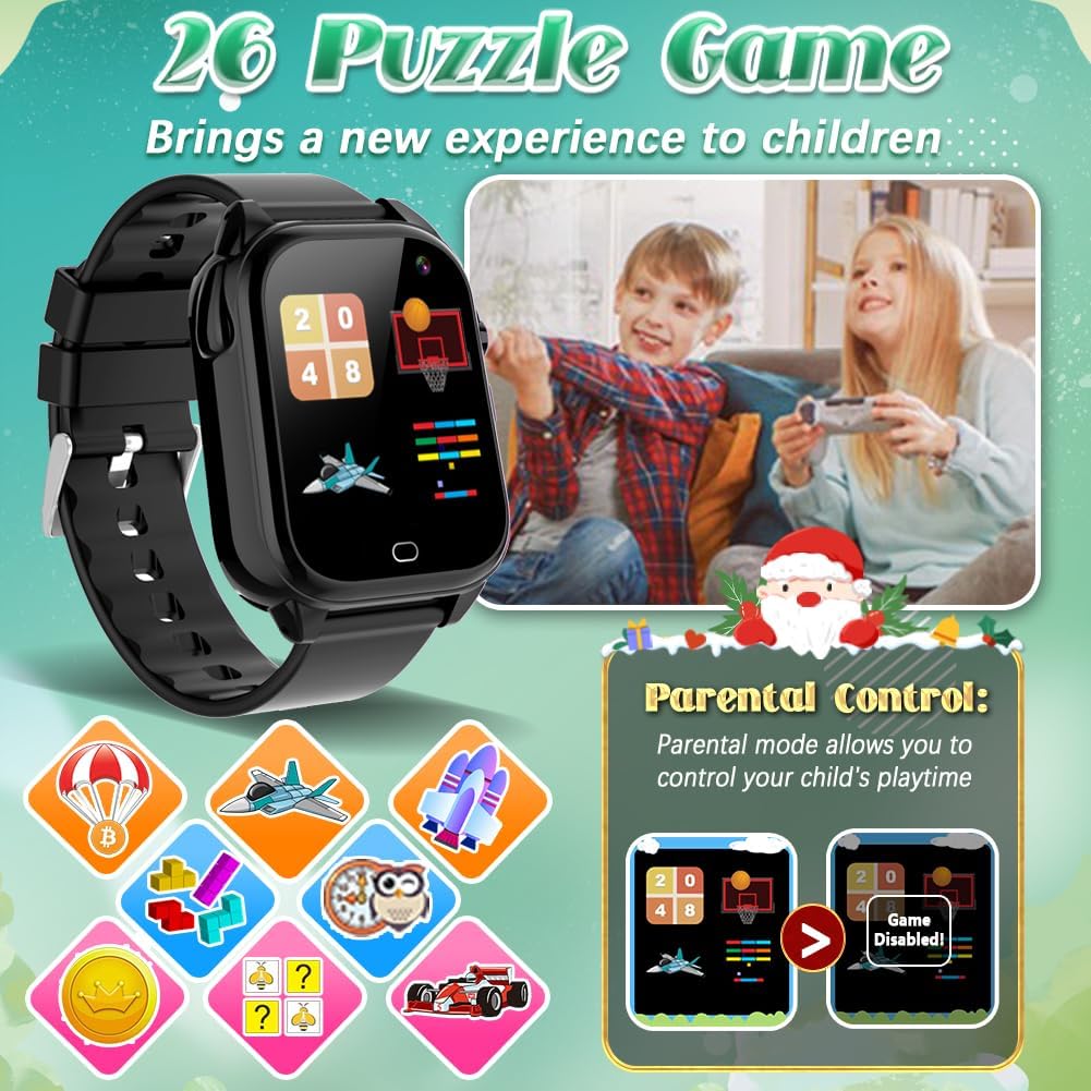 Frendorf | iWatch l Smartwatch für Kinder l Wasserdicht l Jungen und Mädchen