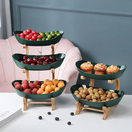FruitTower - Elegante Metall Obststanduhalten