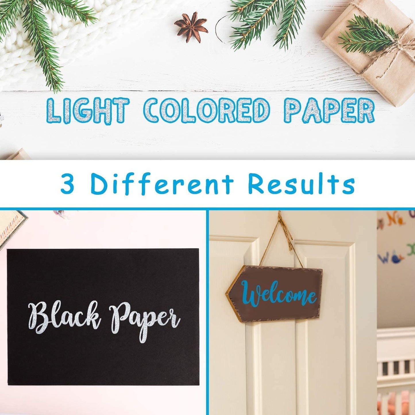 Frendorf | 12Farben Set- Glitzer Glänzende Metallische Magische Farbstifte für Kinder