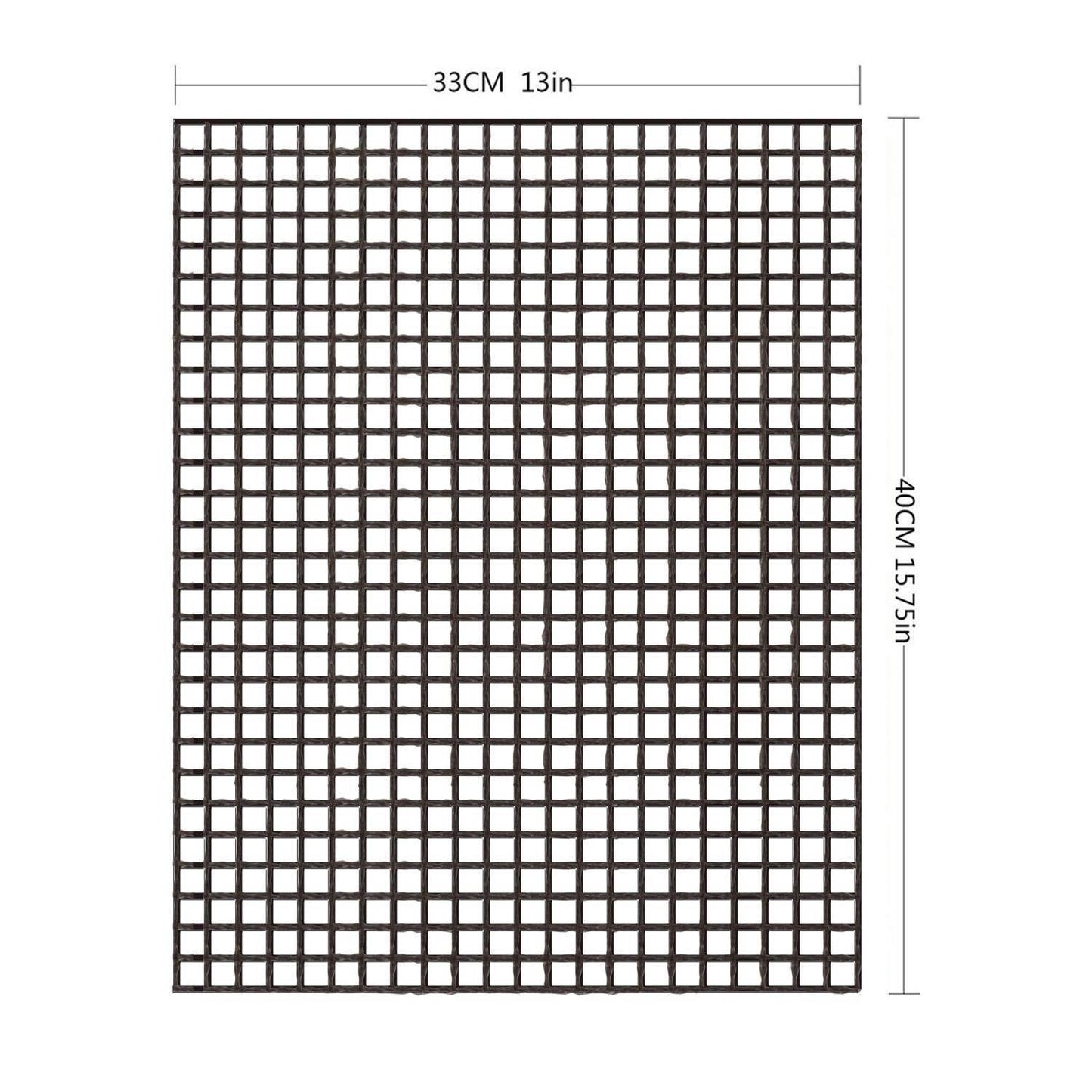 Frendorf | Teflon Antihaft BBQ Grill Mesh Matte für wiederverwendbare Reinigung