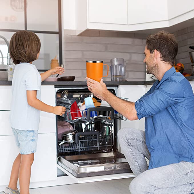 Frendorf | Mobile Thermo Tasse mit Strohhalm