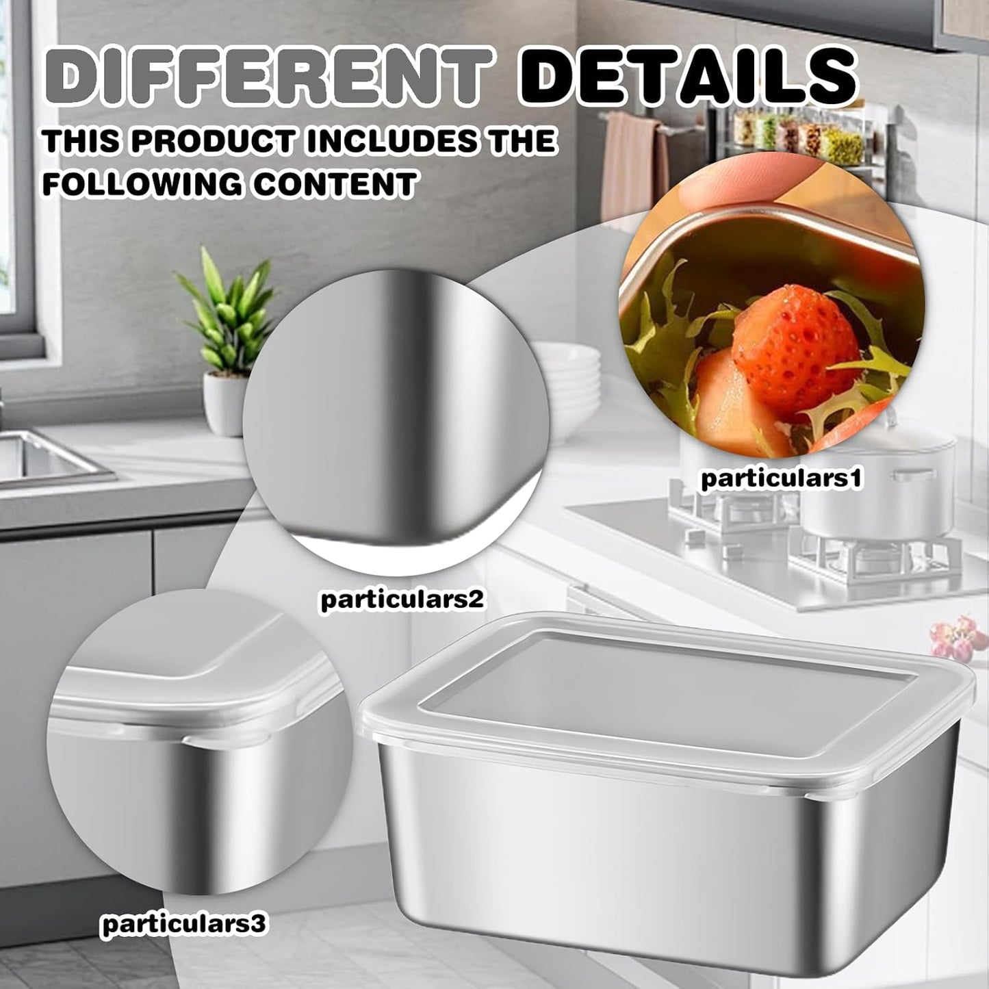 Frendorf | Aufbewahrungsbox Lebensmittelaufbewahrungsboxen Backofen Gefrierschrank Geschirrspüler sicher BPA-frei 6er-Pack