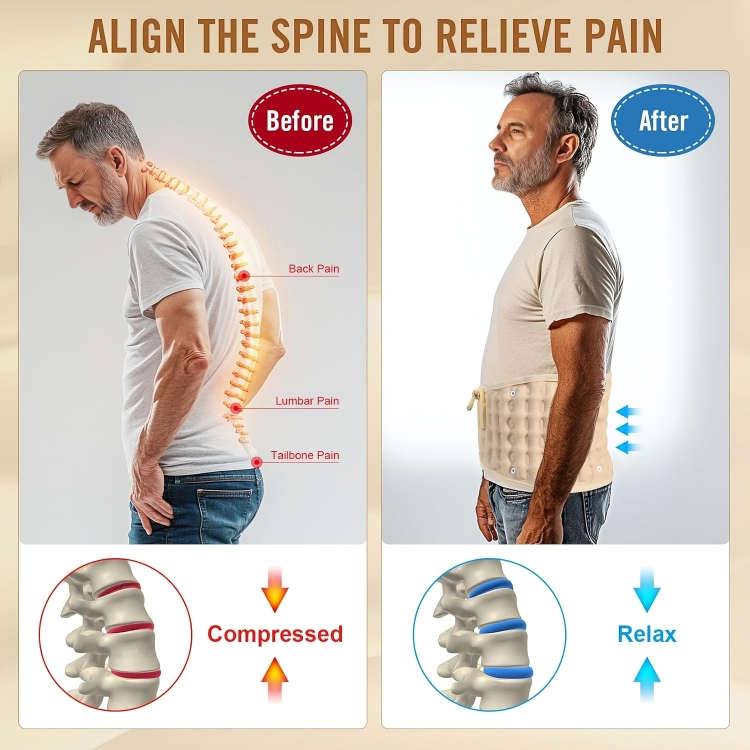 Frendorf | BackLift– Rückenstützgürtel für sofortige Entlastung & bessere Beweglichkeit