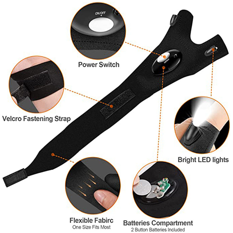 Frendorf | Bequeme LED-Handschuhe mit wasserdichten Lichtern