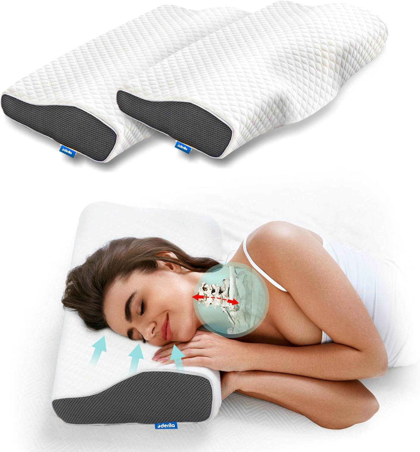 Frendorf | SilentRest Anti-Schnarch Kissen