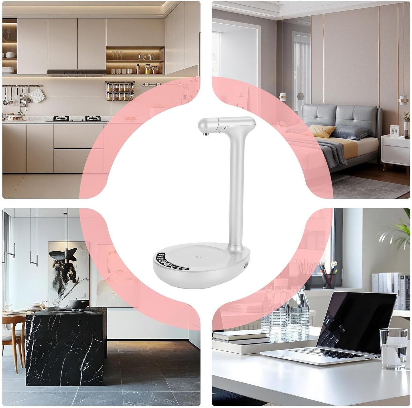 Frendorf | Elektrischer Desktop-Wasserdispenser 5-Gallonen-Pumpe – Aqualis