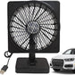 Frendorf | 12V USB Luftzirkulator Auto Klimaanlagen Kühler Ventilator mit 360° Rotation (1+1 KOSTENLOS) – Aurovent