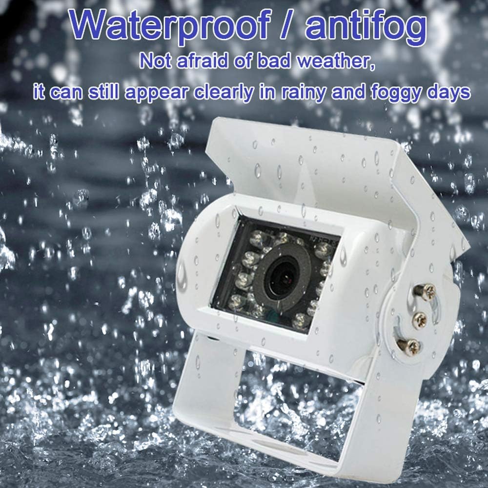 Frendorf | Lkw-Rückfahrkamera 12V/24V mit 18 LED IR-Nachtsicht IP68