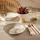 Frendorf | 100% Baumwolle Pastoral Tischläufer – 50x300cm, Aprikose, weich & langlebig, Landhaus Esszimmertisch Dekor, rustikaler Boho Stil, maschinenwaschbar, perfekt für Zuhause, Hochzeiten, Partys & Feiertagsdekorationen