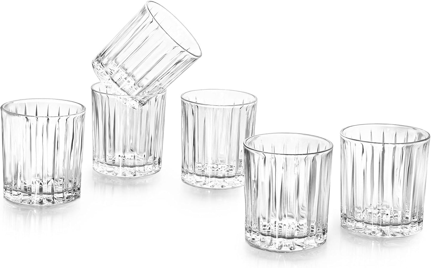 Frendorf | 255ml Whiskeyglas – schlankes und langlebiges Glas, perfekt zum Servieren von Whiskey, Bourbon oder anderen Spirituosen, entworfen um den Geschmack und das Aroma zu verbessern, ideal für Hausbars, besondere Anlässe oder entspanntes Trinken.