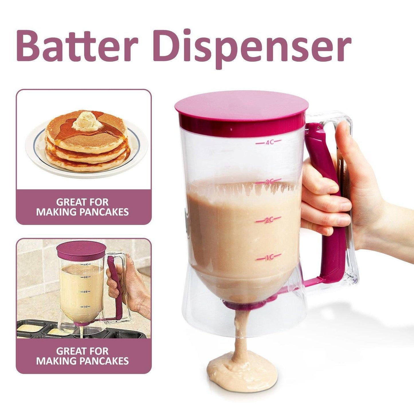 Frendorf | Pancake & Cupcake Batter Dispenser