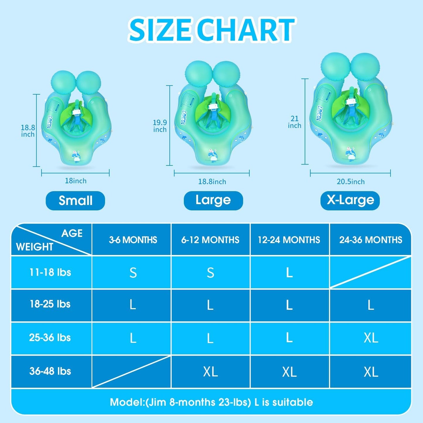 Frendorf | Baby Schwimmfloat Sonnenschutz