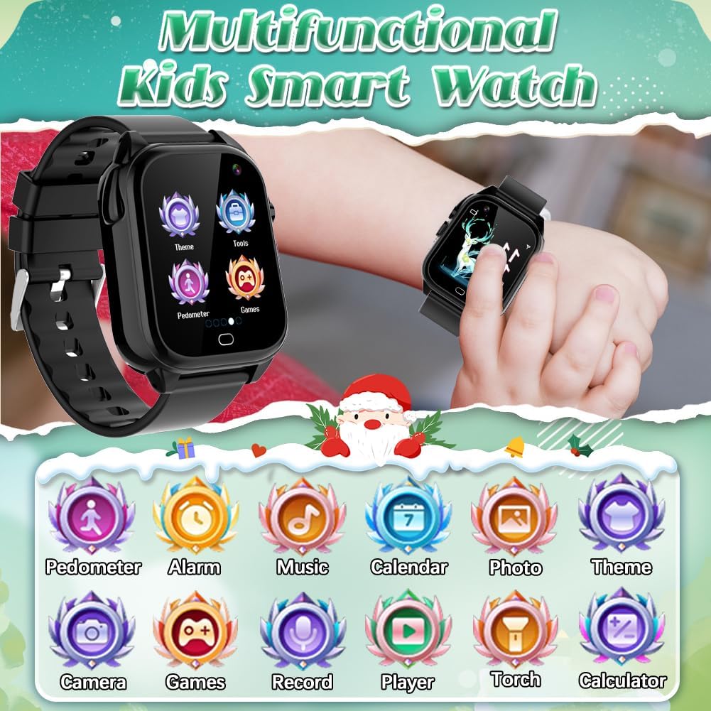 Frendorf | iWatch l Smartwatch für Kinder l Wasserdicht l Jungen und Mädchen