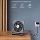 Starker Wind - Ultrastille Kleiner Tischventilator | Kompakt und Kraftvoll für Erfrischende Kühle