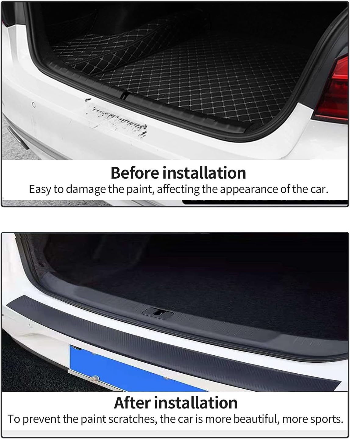 Frendorf | StepGuard | Schutzaufkleber für Türschwellen gegen Kratzer!