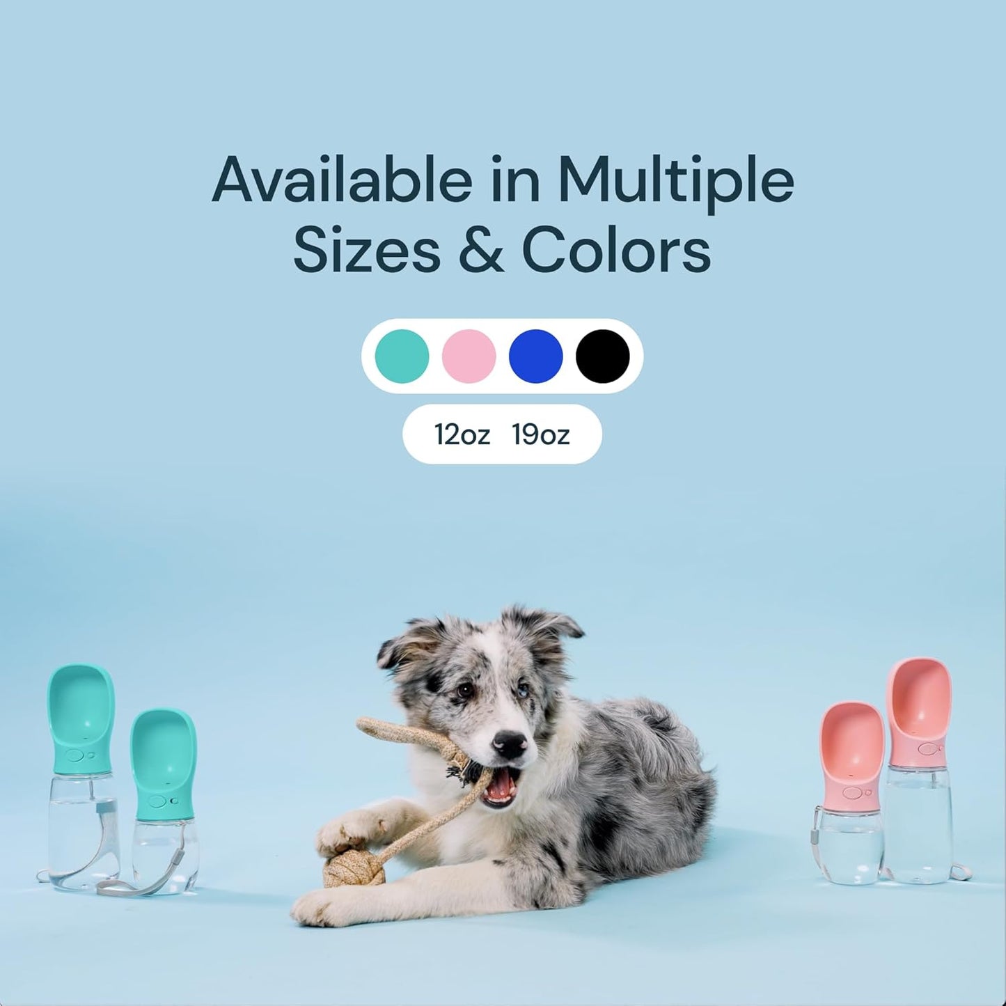 Frendorf | 19 oz tragbare Wasserflasche für Hunde