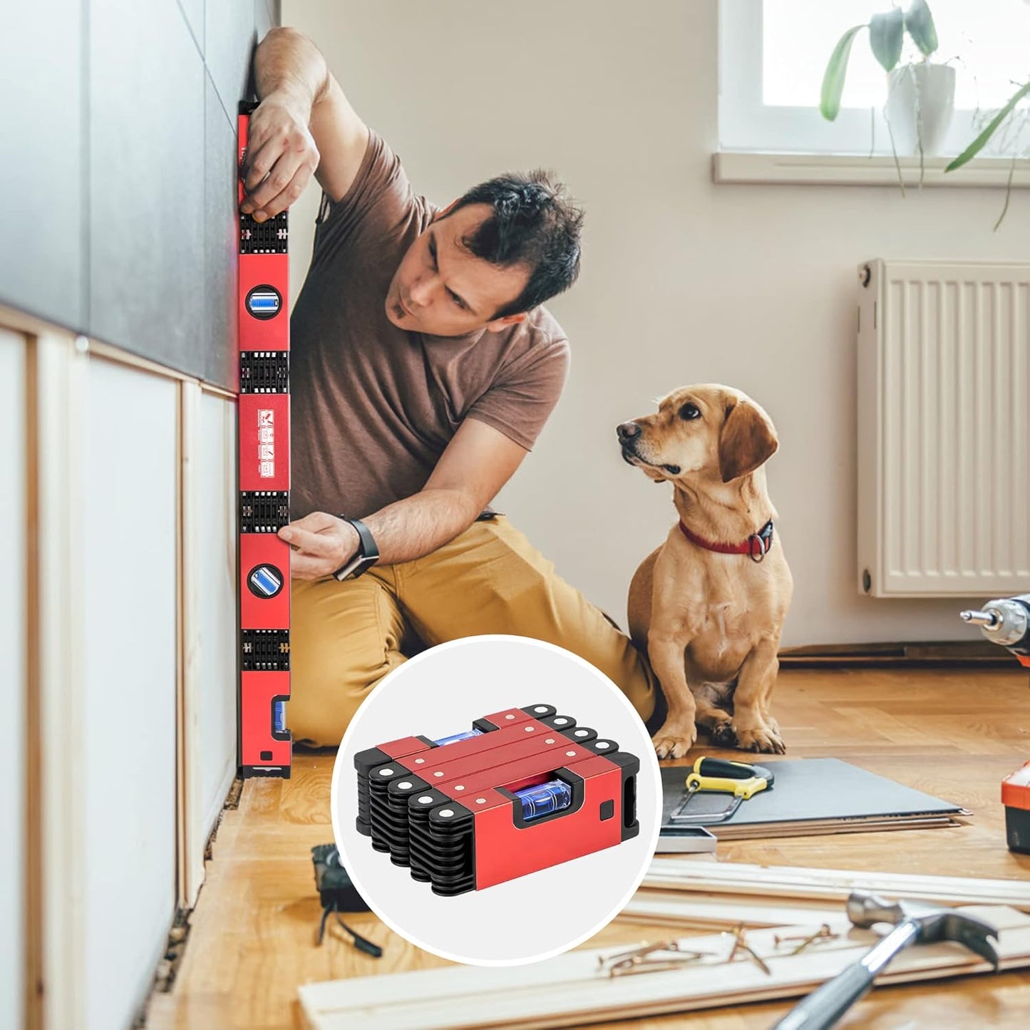 Frendorf |  FoldLevel - Die klappbare Präzisions-Wasserwaage