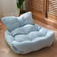 Frendorf | PurrNest Multifunktionales Plüsch Katzenbett | Katzenmatte & Schlafplatz | Bequem & Kuschelig | Modernes Design