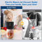 Elektrisches Mason Jar Vakuumierer Set - Bewahre Frische Schnell!