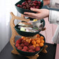 FruitTower - Elegante Metall Obststanduhalten