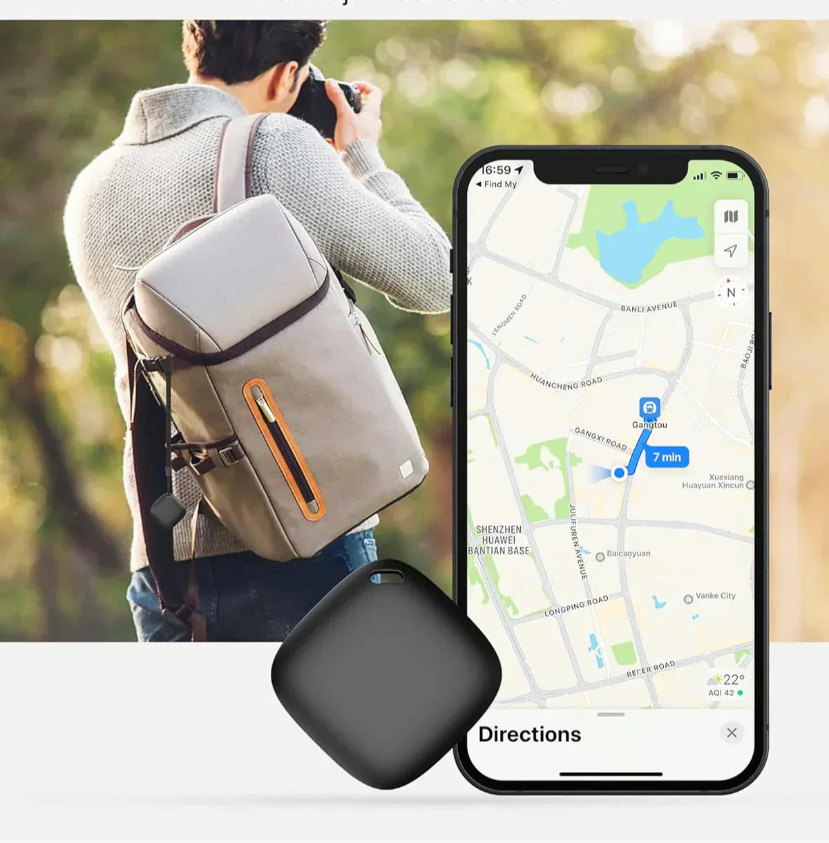 Frendorf | GPS Tracker für Katzen und Hunde – Präzise und einfache GPS-Verfolgung