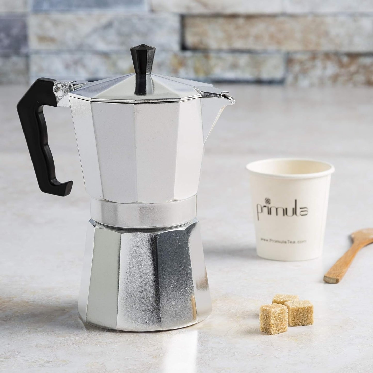 Frendorf | Klassischer Espresso- und Kaffeezubereiter für den Herd, Moka Pot für italienisches und kubanisches Café-Brauen