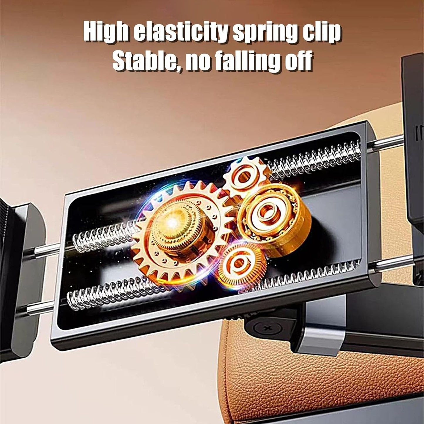 Frendorf | Auto Kopfstütze Tablet Halter – Verstellbare 360° Rücksitz Telefon & Tablet Halterung – Movira