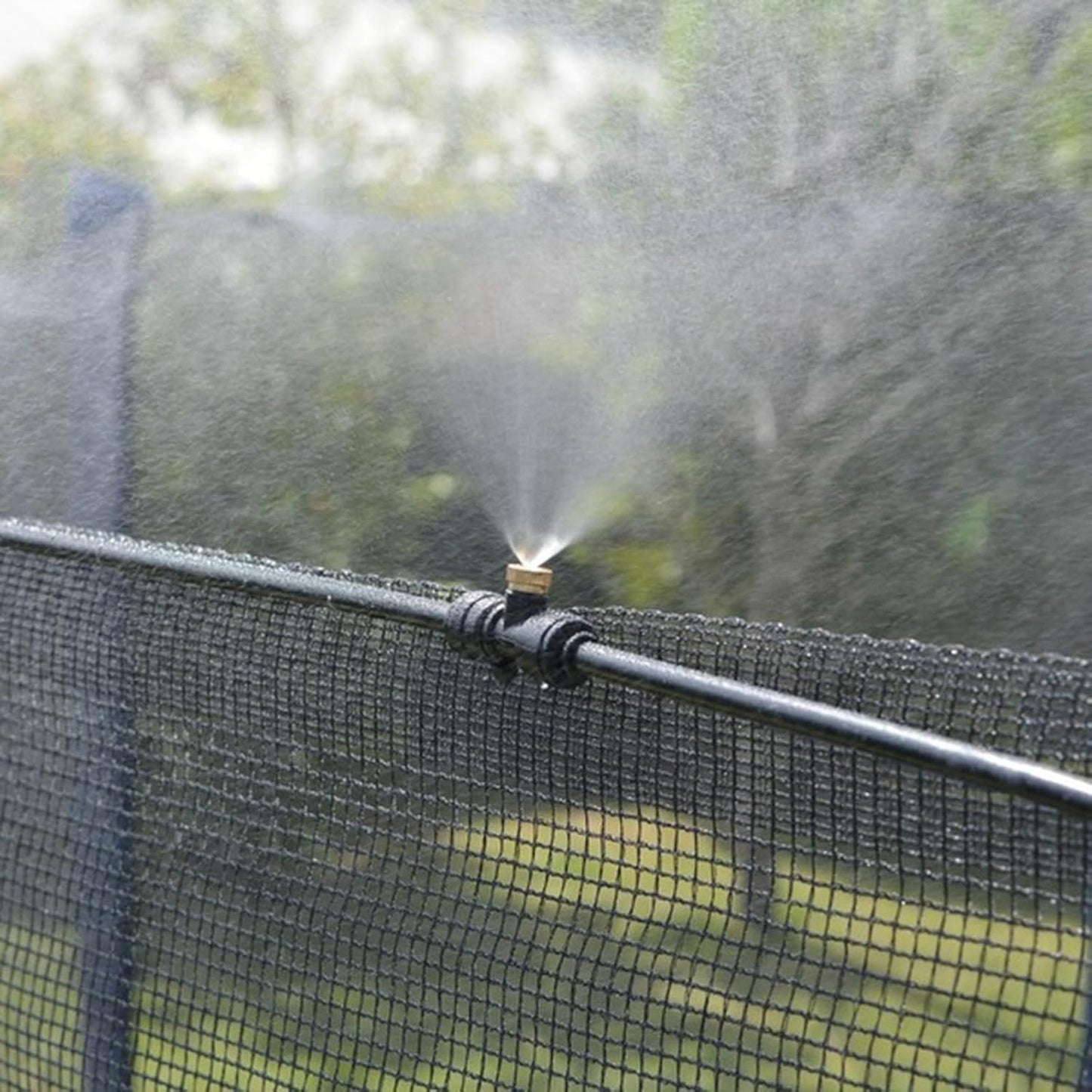 Frendorf | Bewässerungssystem für den Garten – Tropfbewässerung Kit mit Einstellbarem Sprühkopf und Zubehör