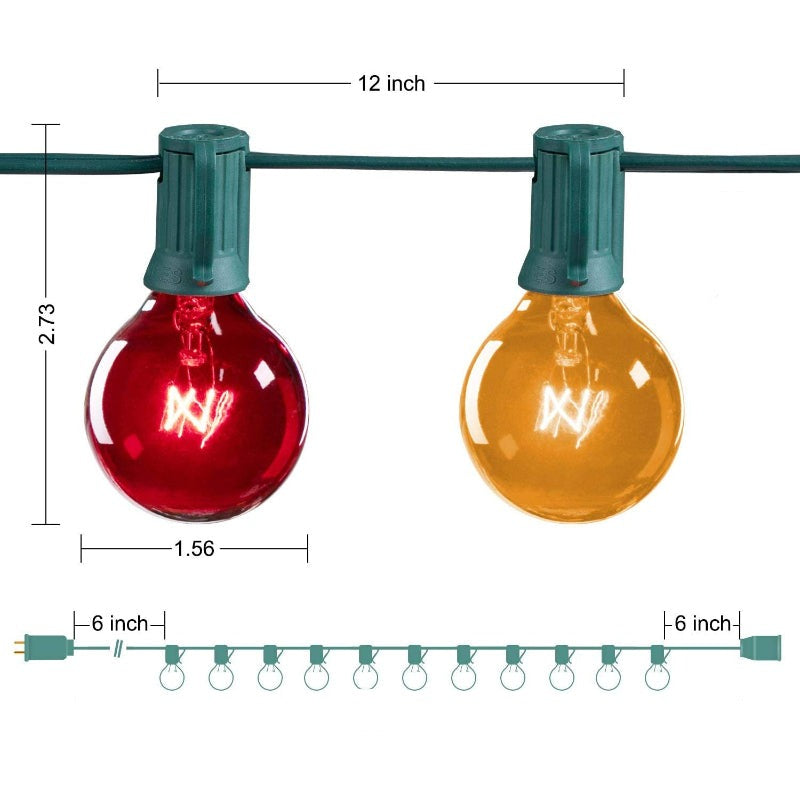 Royaleva Outdoor Dimmable Lichterkette - 20 ft LED Ambiente Beleuchtung