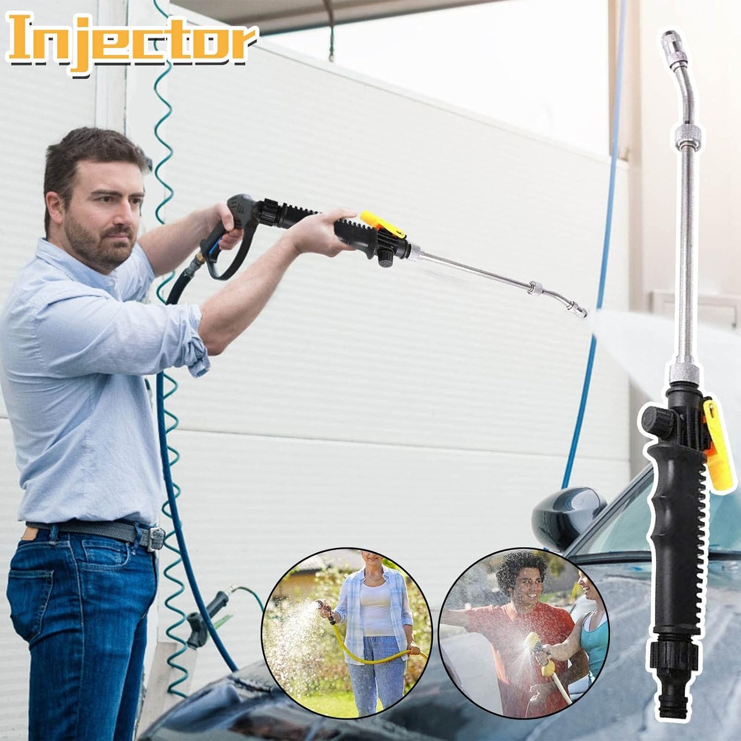 Frendorf |  Injector - Handgehaltener leistungsstarker Hochdruckreiniger