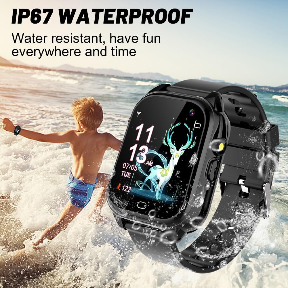 Frendorf | iWatch l Smartwatch für Kinder l Wasserdicht l Jungen und Mädchen